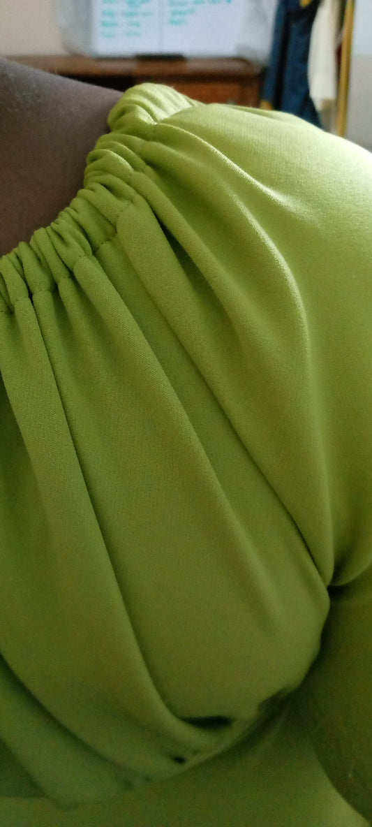 The Liicy Dress, Long Sleeve A-Line Maxi Dress