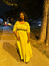 The Liicy Dress, Long Sleeve A-Line Maxi Dress