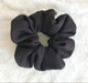 Black Medium Scrunchie