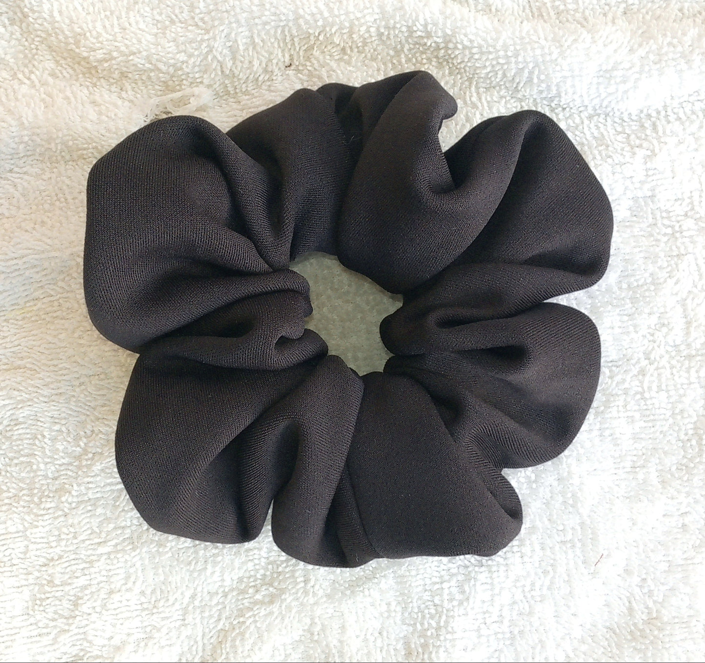 Black Medium Scrunchie