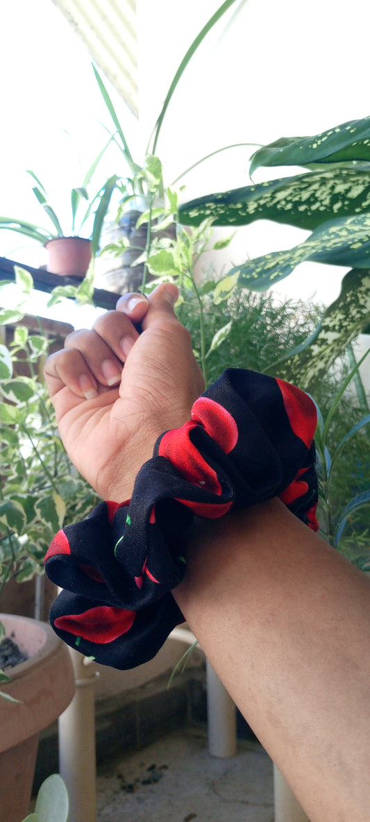 Cherry Kiss Medium Scrunchie