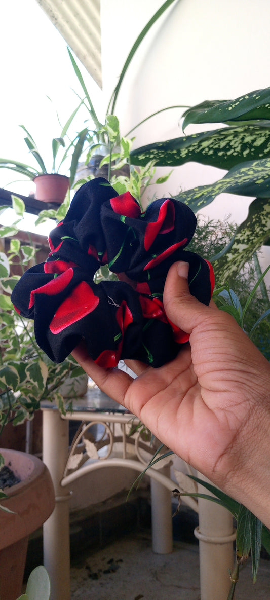 Cherry Kiss Medium Scrunchie